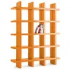 SLIDE bibliothèque MY BOOK 4X5 (Orange - Polyéthylène)