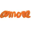 SLIDE banc AMORE BENCH (Orange - Polyéthylène)