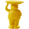 SLIDE table basse AMBROGIO (Jaune safran - Polyéthylène)