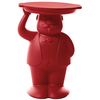 SLIDE table basse AMBROGIO (Rouge - Polyéthylène)