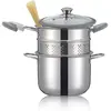 Cuit-pâtes Premium inox 20 cm 4 L Inoxriv