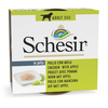 Schesir 6 x 150 g pour chien - poulet, pomme