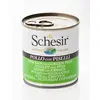6x 285g Schesir Huhn mit Erbsen Nassfutter für Hunde