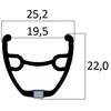 Mvtek Jante 650B - 27.5'' 36H