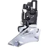 Microshift Dérailleur MTB 2x11V en Aluminium Noir/Argent Compatible SHIMANO