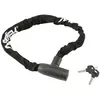 Cadenas en acier MVTEK 8mm x 900mm avec clé - Sécurité vélo et scooter