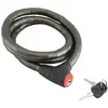Cadenas Piton MVTEK 18mm x 1000mm Noir pour Vélo et Scooter