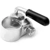 Mvtek Collier de Selle/Guidon Junior 25,4mm en Acier Argent Résistant