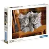 Puzzle - CLEMENTONI - Kittens - 500 pièces - Multicolore - Ecologique