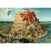 Clementoni Puzzle Compact 1500 pièces : Bruegel : La Tour de Babel