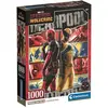 Clementoni - Puzzle pour Adultes 1000 Pièces, Marvel Deadpool Compact Box, Fabriqué en Italie, 37050