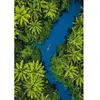 Clementoni Puzzle Compact 500 pièces : Vue Aérienne Tropicale