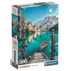 Clementoni Puzzle 500 pièces + poster : Lac de Braies