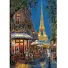 Clementoni Puzzle Compact 500 pièces : La Nuit au Café Eiffel