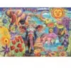 Clementoni Puzzle Compact 500 pièces : Le Carnaval des Éléphants