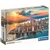 Clementoni Puzzle - New York 500 Pièces - Puzzle pour Adultes 14-99 Ans, Fabriqué en Italie, 35543