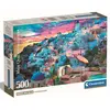 Puzzle 500 pièces - CLEMENTONI - Vue de Grèce - Paysage et nature - Mixte - Intérieur