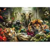 Clementoni Puzzle Compact 1000 pièces : Jungle Mystique