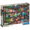 Clementoni Puzzle Compact 1000 pièces : Marché flottant thaïlandais