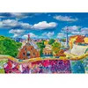 Clementoni Puzzle Compact 1000 pièces : Barcelone, Parc Güel