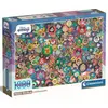 Clementoni Puzzle 1000 pièces Compact : Impossible Disney Emoji