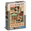 Clementoni Puzzle 1000 pièces Compact : Style in the City - Venise