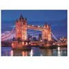 Puzzle 1000 pièces - Clementoni - Tower Bridge la nuit - Paysage et nature - Coloris Unique