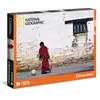 National Geographic Puzzle 1000 Pièces : Jeune Moine Bouddhiste, Clementoni
