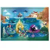 Clementoni Puzzle 1000 pièces + poster :Disney Story Maps - La Petite Sirène