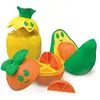 Clementoni - Mes fruits à assembler