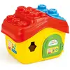 Clementoni Jeux de construction petite maison et 15 blocs souples Peppa Pig - multicolore - 21x26x18 cm