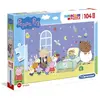 Clementoni puzzle Hôpital des cochons Peppa 104 pièces 62 x 42 cm