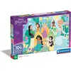 Puzzle - CLEMENTONI - Glitter 104p Princess - Enfant - Fille - 6 ans
