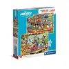 2 Puzzles - Mickey and Friends - 2x60 Pièces 60 Pièces  Clementoni