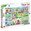 Clementoni puzzle Supercolor dans la ville 104 pièces (27114)
