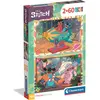 CLEMENTONI - 2x60 pièces - Stitch