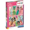 CLEMENTONI - 2x60 pièces - Disney Princess