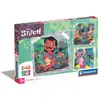 Puzzle de 3x48 pièces enfant Clementoni Disney Stitch 21x20,5 cm
