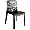 GREEN BOHEME UP ON Nr.4 Chaises Mod. Gruvyer Higlopp Anthracite Brillant