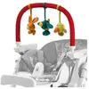 peg perego arche de jeux pour chaise haute - multicolore