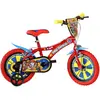 Dino Paw Patrol Vélo Garçon 14 pouces 24 cm Garçon Frein à serrer Rouge