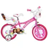 DINO BIKES Vélo pour Fille Barbie 14" Convient aux Filles de 95 à 115 cm. Code Art. 614G-02BA