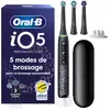 Oral-B - Brosse À Dents Électrique  Io 5 Leopard + Étui De Voyage + Ét...