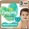 Pampers Couches Harmonie T3 (6-10 Kg) 44 couches