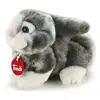 Peluche - Trudi Classic Ferme - Lapin gris Dustin : 24 cm
