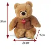 Trudi, Peluche réaliste, toute douce, Ours Ettore M, TUD25610