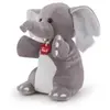 Trudi peluche Puppet éléphant en peluche 28 cm gris