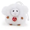 Trudi peluche breloque brebis 10 cm blanc taille XXS