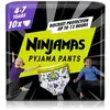 Pampers Ninjamas Pyjama Pants 4-7 Ans Vert Taille 7 10uts