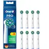 Oral-B Pro CrossAction Lot de 8 têtes de brosse à dents électrique pour nettoyage des dents avec poils innovants en forme de X - Fabriquées en Allemagne